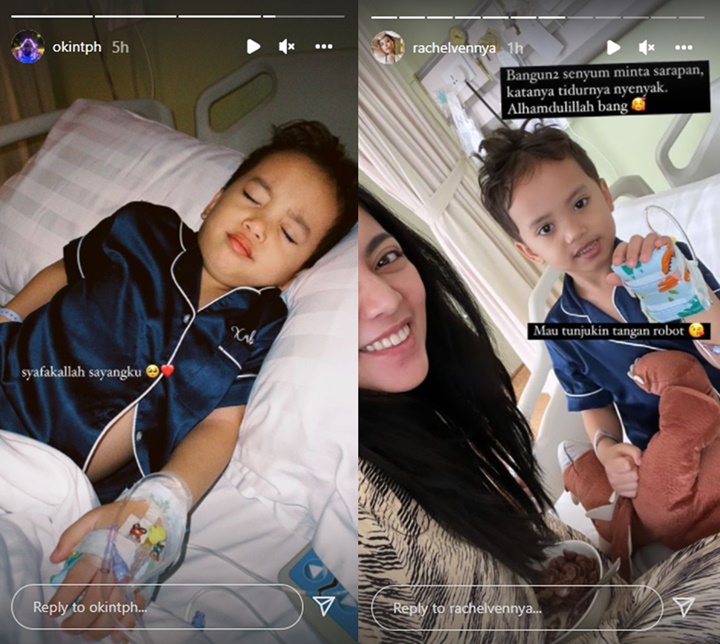Anak Harus Opname, Rachel Vennya dan Niko Al Hakim Nginep Bareng di Rumah Sakit?