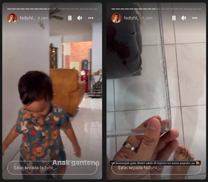 Perhatian Penuh H. Faisal ke Cucu Terbukti Lagi, Gercep Perbaiki Barang Ini Demi Keamanan Gala