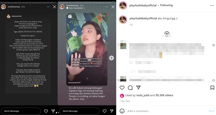 Khawatirkan Mental Salim Nauderer, Rachel Vennya Disebut \'Pilih Kasih\' Pada Adhisty Zara dan Okin