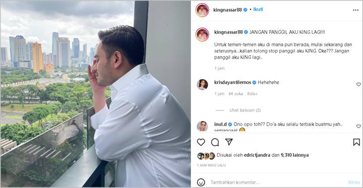 Nassar Mendadak Ubah Nama Panggilan Tegas Tak Ingin Ada Sebutan King, Rekan Artis Khawatir