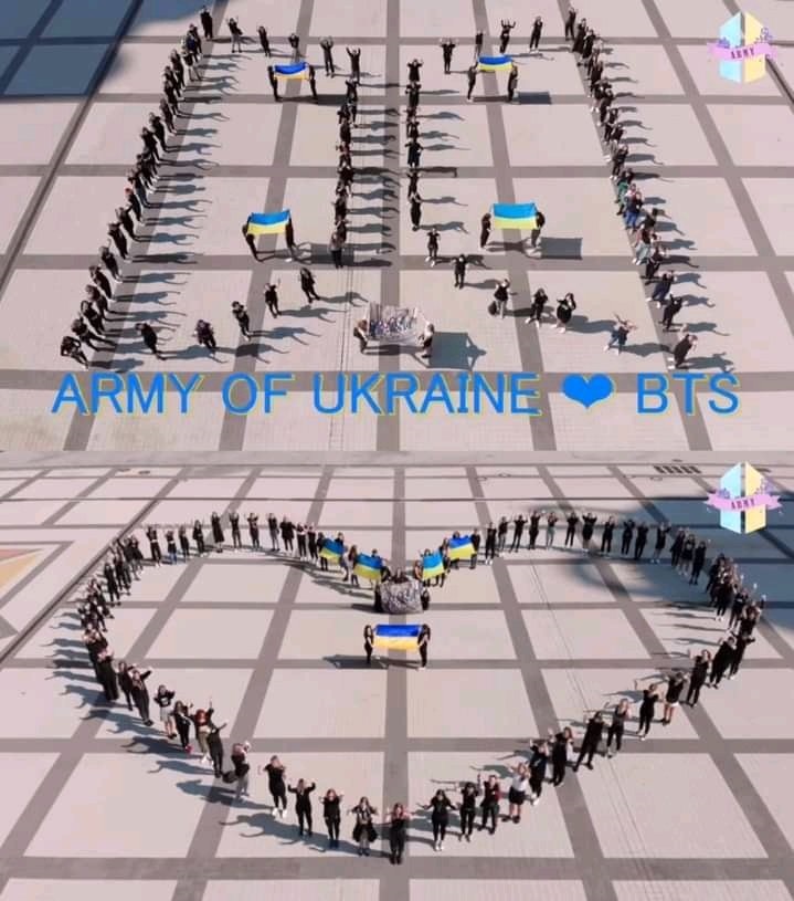 Fans BTS Beri Dukungan Hingga Open Donasi untuk ARMY Ukraina yang Sedang Alami Perang