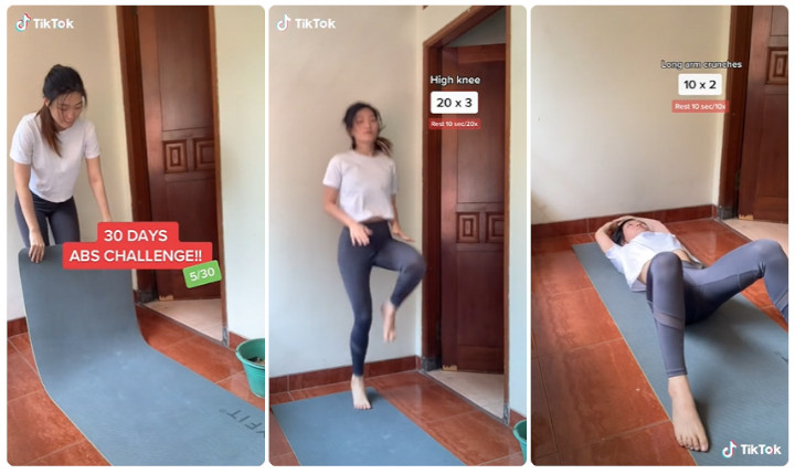 Tingkatkan Intensitas Olahraga dan Ditambah Abs <i>Workout</i>