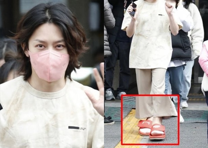 Kim Heechul SuJu Dikritik Gara-Gara Pakai Sandal Merah di Pilpres, Kenapa?