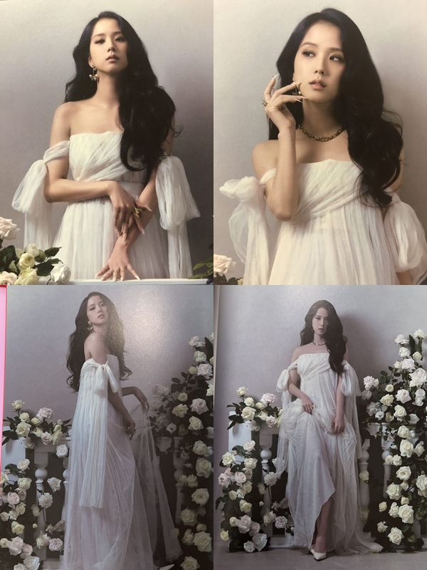 Jisoo Menjelma Bak Dewi Yunani Pakai Gaun Putih Dior di BLACKPINK Welcoming Collection