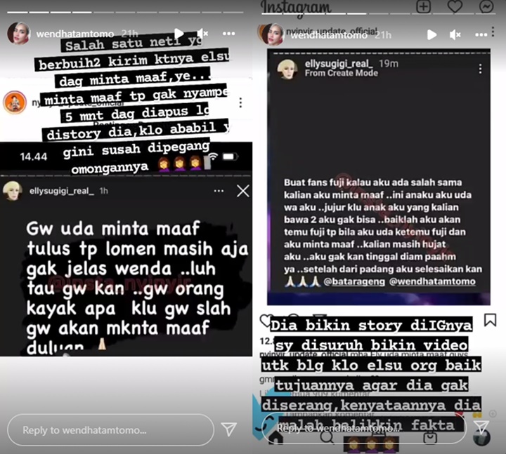 Sosok Ini Bongkar Kebohongan Ely Sugigi Soal Pernyataannya Sentil Fuji \'Sok Ngartis\'
