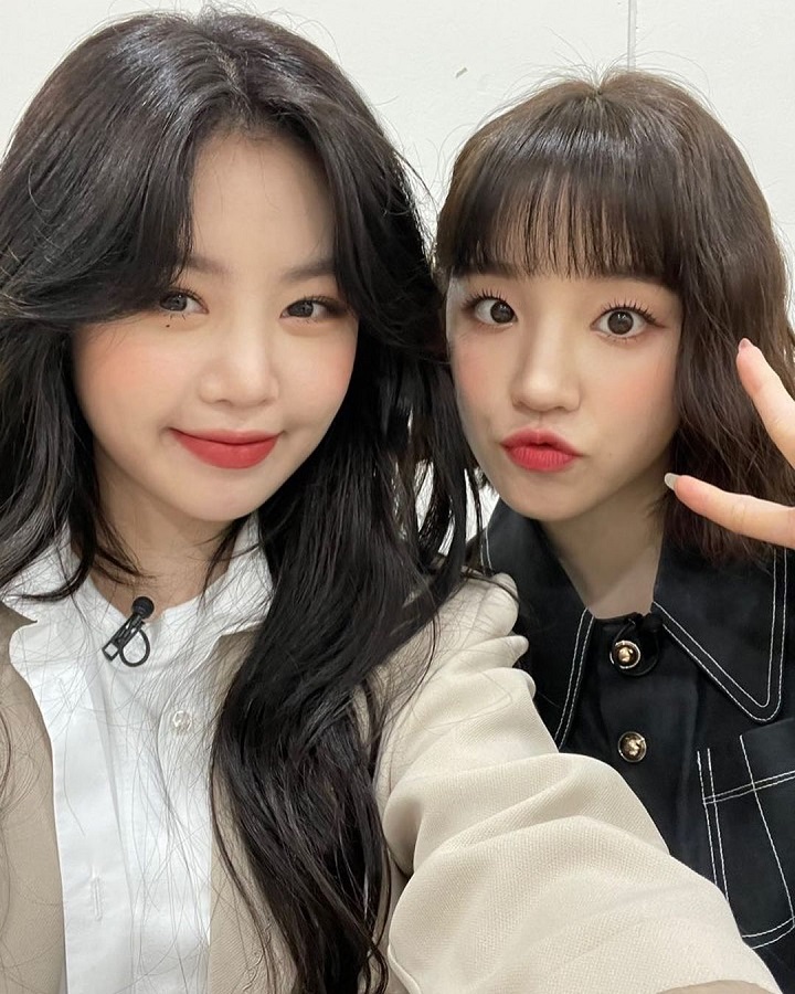 Soojin sempat Jadi stylish yuqi