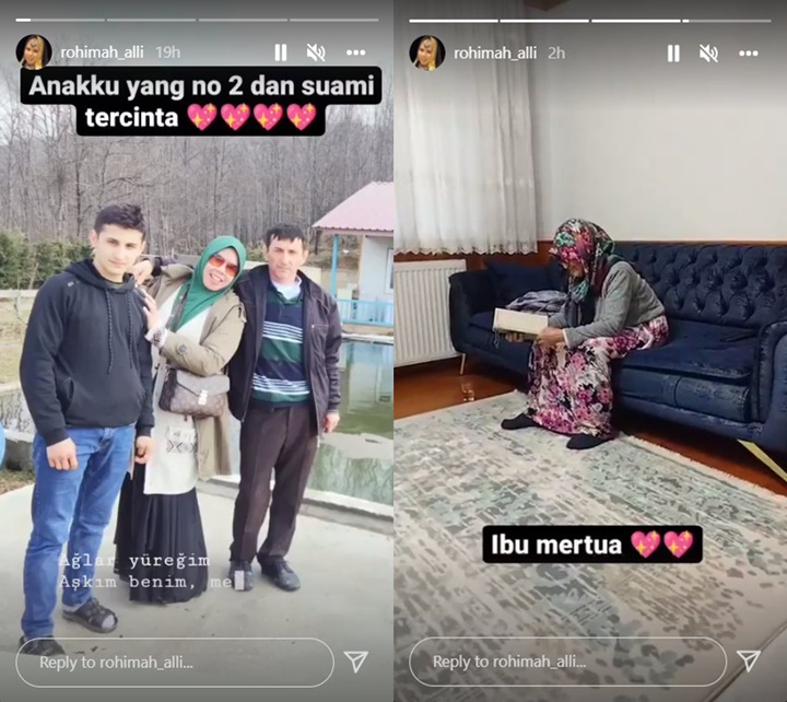 Nikahi Pria Turki, Rohimah eks Kiwil Bagikan Potret Anak Sambung Super Tampan dan Ibu Mertua