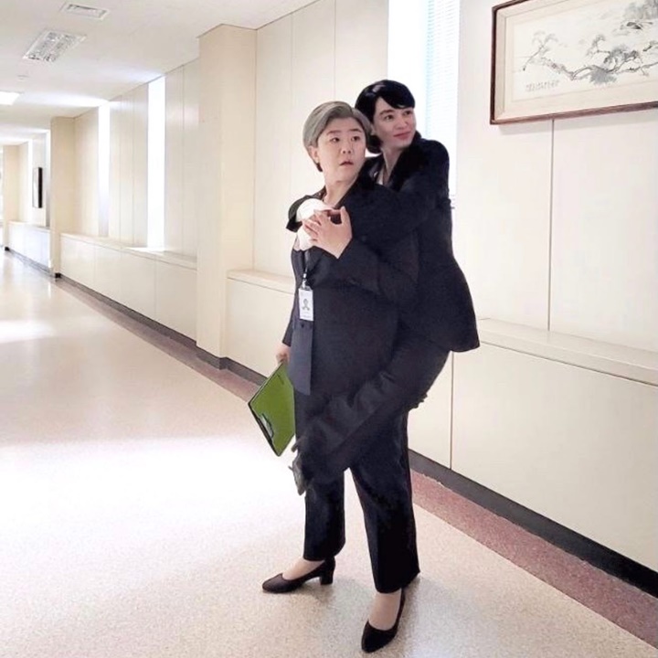 Kerap Akting Bareng Lee Jung Eun
