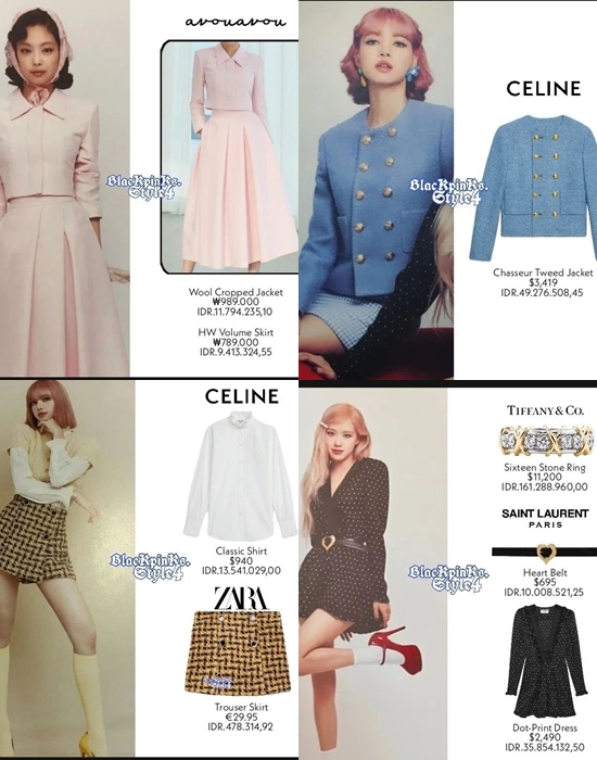 Tampil Menawan, Outfit Member BLACKPINK di Welcoming Collection Ada yang di Bawah 1 Juta