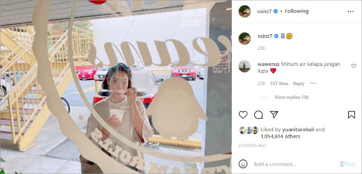 Jajan di Luar, Dandanan Bumil Park Shin Hye Tuai Sorotan