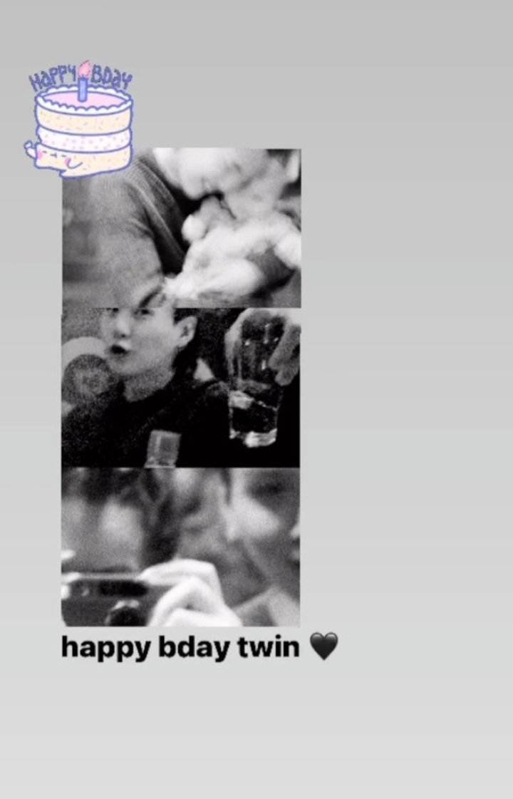 Potret Suga BTS Gendong Anak Halsey