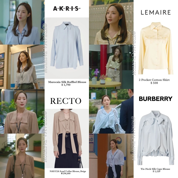 Fashion Blouse Park Min Young di \'Forecasting Love And Weather\', Banyak Yang Ludes Terjual