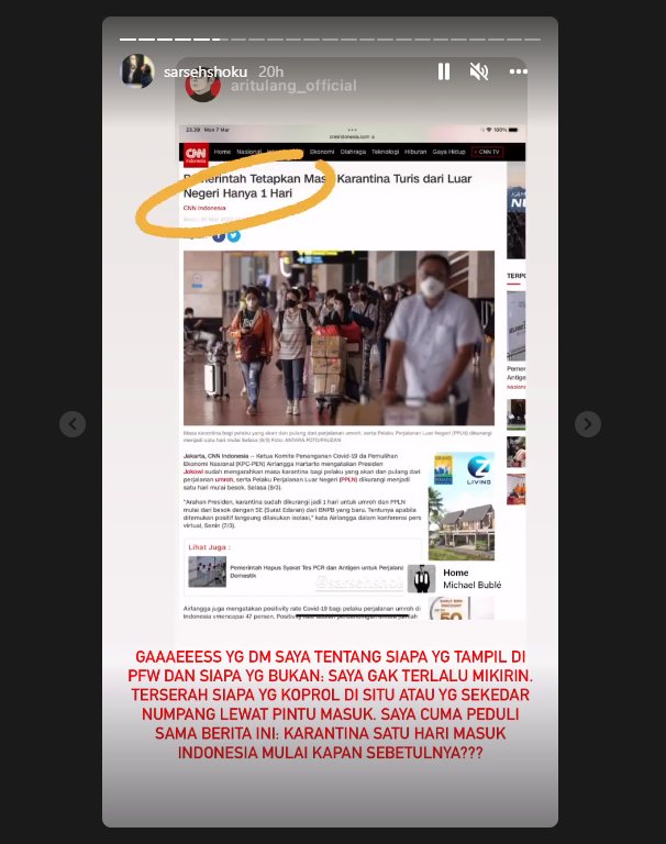 Sarah Sechan Akui Tak Peduli Soal Artis Heboh PFW, Justru Lebih Fokus Soroti Berita Ini
