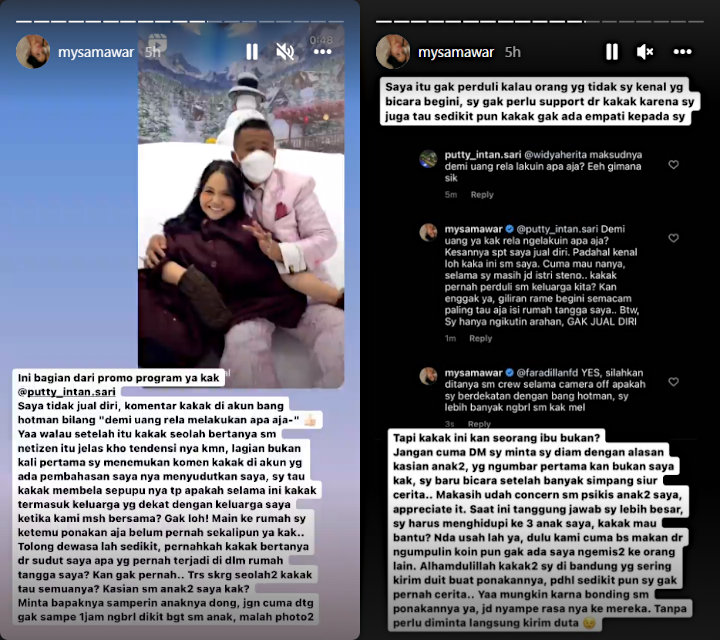 Mawar AFI Tanggapi Tudingan Jual Diri Karena \'Mesra\' dengan Hotman Paris