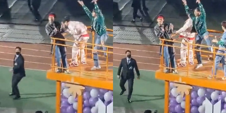 Refleks Petugas Keamanan Saat Jungkook Hampir Terjatuh di Konser BTS Ini Bikin Penggemar Takjub