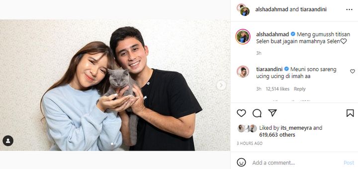 Tiara Andini dan Alshad Sepupu Raffi Ahmad Jadian?