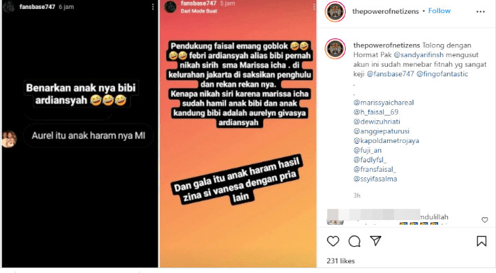 Geger Isu Bibi Andriansyah Pernah Nikah Siri dengan Marissya Icha