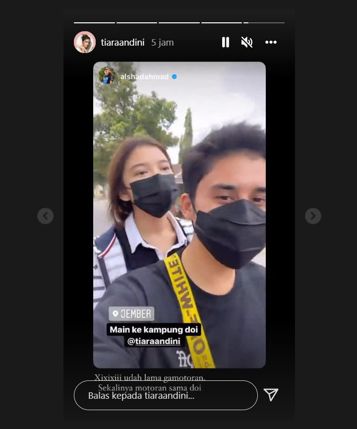 Diduga Jadian, Tiara Andini Langsung Ajak Sepupu Raffi Ahmad Pulang Kampung ke Jember
