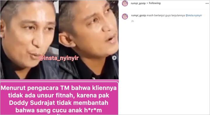 Pengacara Sebut Tiara Marleen Tak Melakukan Fitnah, \'Seret\' Nama Doddy Sudrajat dalam Buktinya