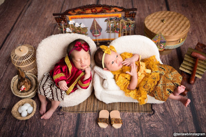 Bayi kembar Talita  Bachtiar yaitu Raneysha dan Keysheva
