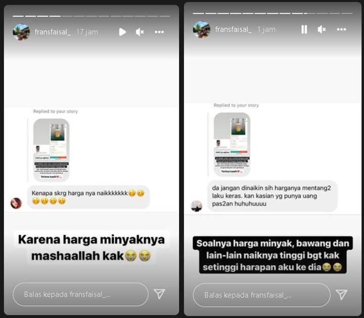 Dituding Naikkan Harga Kue Bawang Mama Fuji Gara-gara Sudah Laris Manis, Frans Faisal Bereaksi