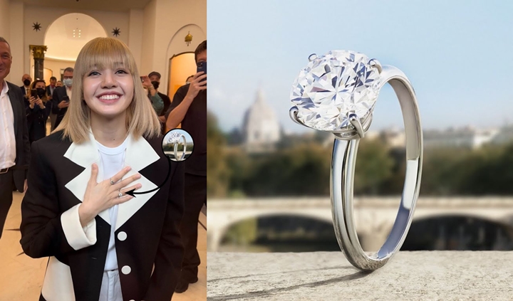 Lisa BLACKPINK Pakai Cincin Kawin