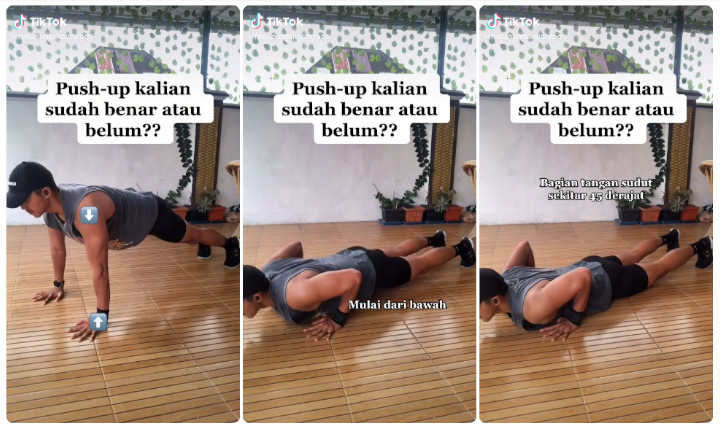 Naik Level Ke Gerakan <i>Push Up</i> di Meja