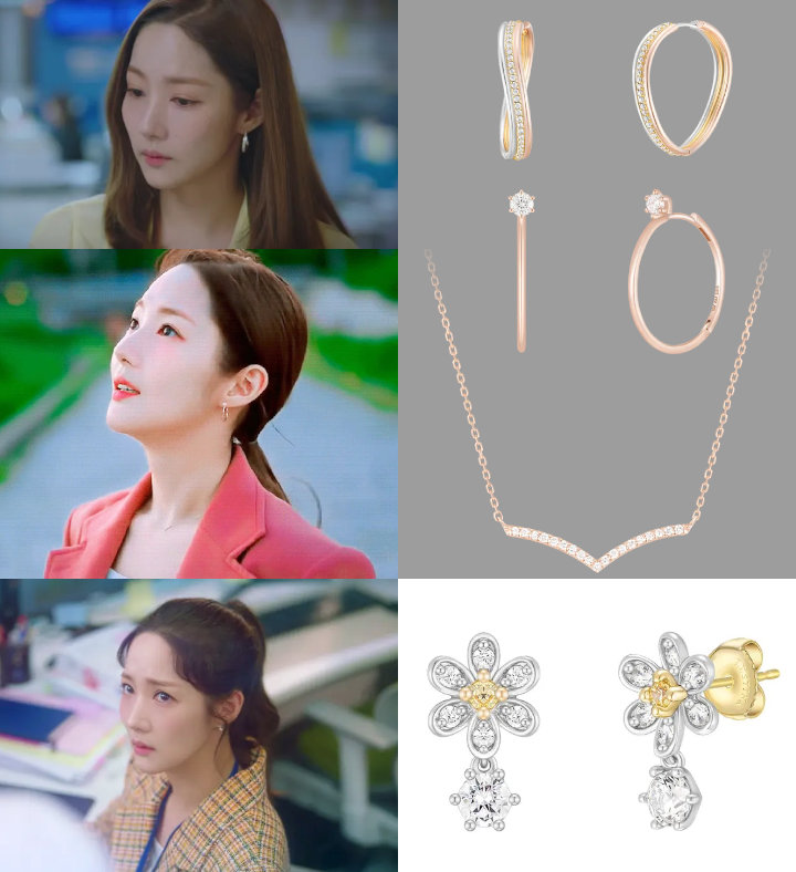 Bikin Penampilan Makin Elegan, Ini Harga Perhiasan Park Min Young di \'Forecasting Love and Weather\'