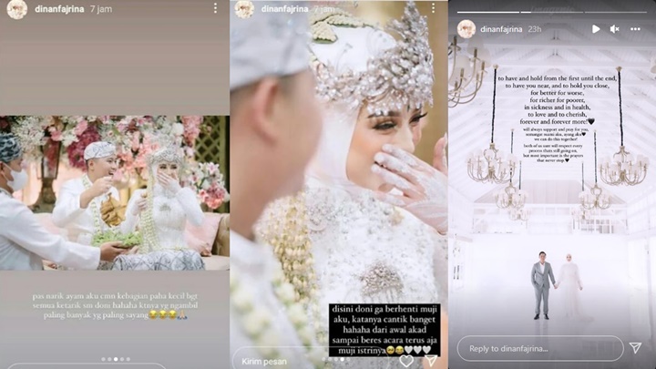 Dikira Cuek, Dinan Fajrina Muncul Janji Bakal Setia Dampingi Doni Salmanan