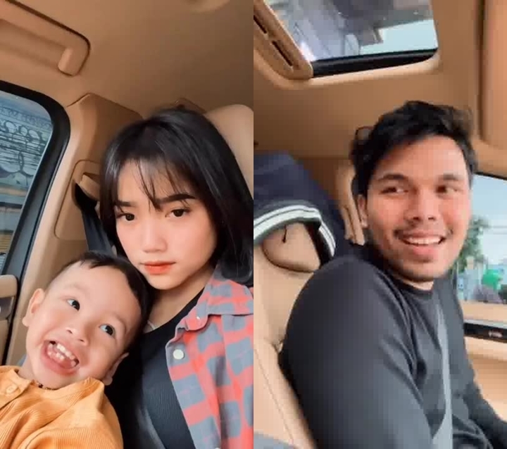 Naik Mobil Bareng Uti dan Toyik