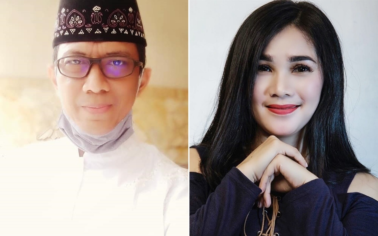 Ayah Vanessa Angel Pakai Sorban Ala Ulama Ditemani Manajer Cantik Mayang, Auto Dijodohkan?