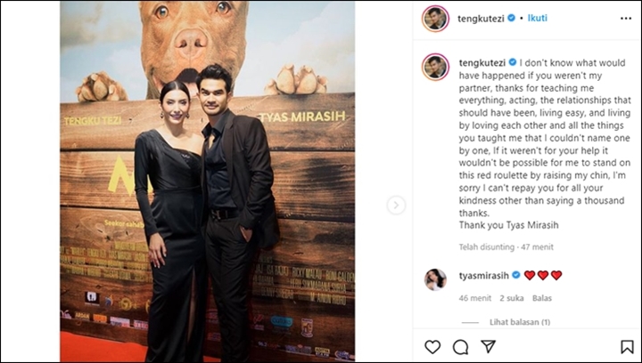 Tengku Tezi Akui Hubungan Spesial dengan Tyas Mirasih?