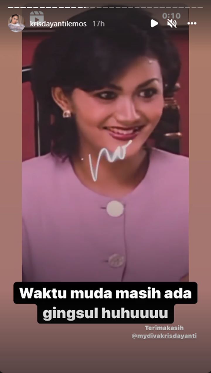 Krisdayanti Kenang Masa Muda, Rindu Tampil dengan Gigi Gingsul?