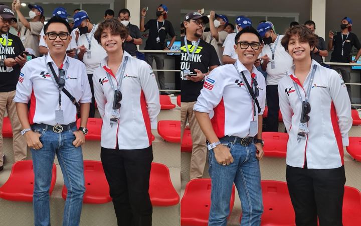  foto bersama di MotoGP mandalika