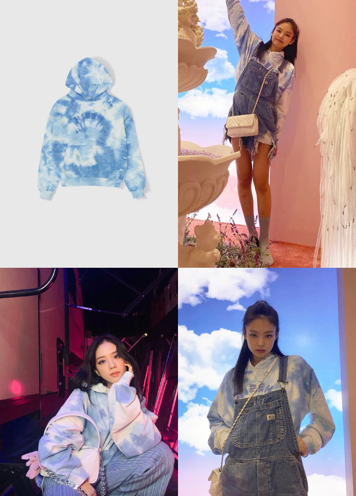 Jennie dan Jisoo BLACKPINK Kembaran Hoodie Tapi Penampilan Beda Banget