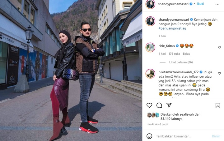 Nikita Mirzani Sindir Artis Centang Biru yang \'Ngilang\' Saat Shandy Purnamasari Ada Masalah