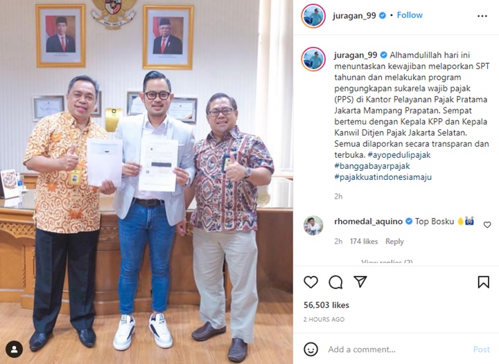 Juragan 99 Pamer Sudah Bayar Pajak, Nikita Mirzani Kok Makin Nyinyir?
