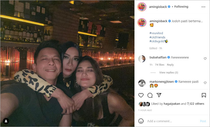 Aming \'Jodohkan\' Ariel NOAH dan Luna Maya Kembali Langsung Disambut Heboh