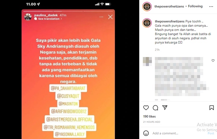 Sempat Pro Haji Faisal, Sosok Ini Malah Sarankan Gala Sky Diasuh Oleh Negara