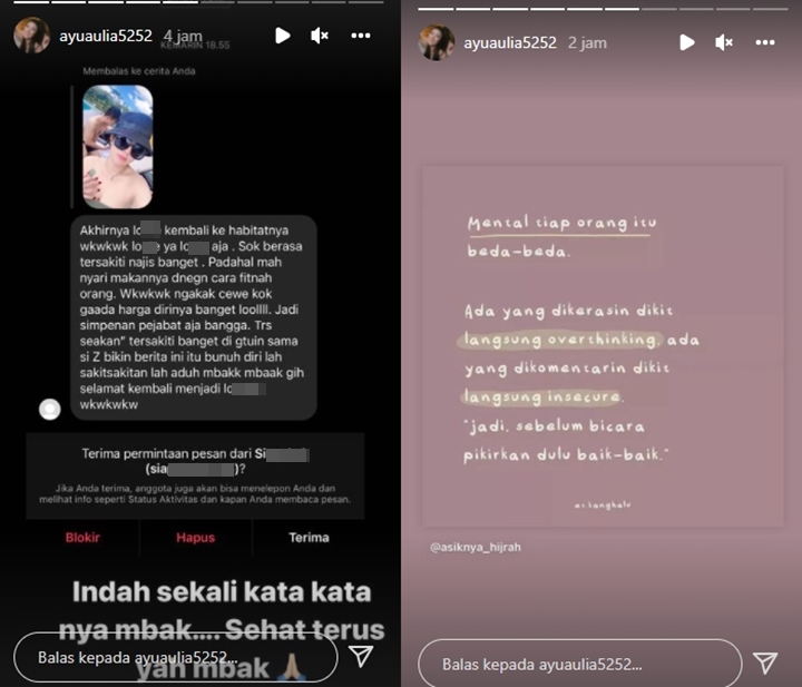 Usai Lepas Hijab, Ayu Aulia Pajang Foto Bugil hingga Disentil \'Simpanan Pejabat\'