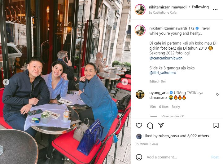 Nikita Mirzani Jadi \'Orang Ketiga\' Rumah Tangga Fitri Salhuteru?