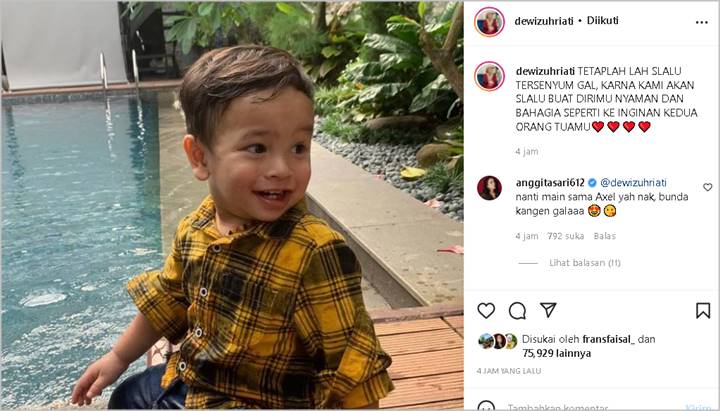 H. Faisal Beri Panggilan Manis untuk Gala Sky, Oma Dewi Pilih Tulis Pesan dan Janji Menyentuh