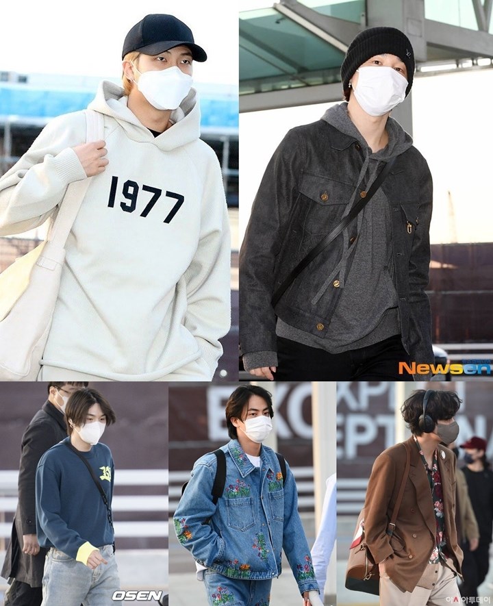 Hanya 5 Member BTS yang Berangkat Bareng ke AS, Jungkook Terbang Duluan Karena Alasan Ini