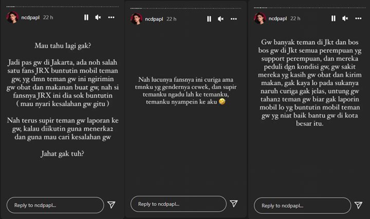Nora Alexandra Beber Kelakuan Ekstrem Fans Jerinx SID Demi Cari Kesalahannya, Ada yang Dibuntuti