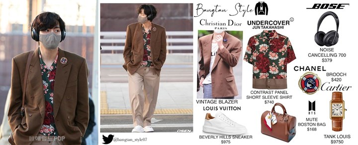 Harga Fashion Item V BTS Menuju Las Vegas