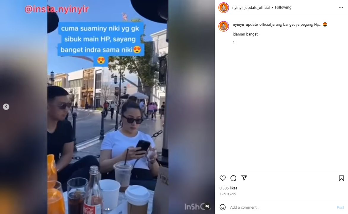 Sikap Indra Priawan Saat Makan Bareng Nikita Willy Tuai Pujian, Disebut Suami Idaman