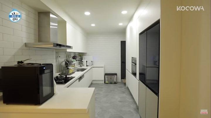 Dapur Serba Putih dan Hitam
