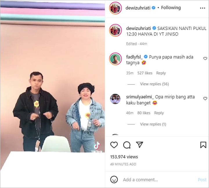 Dewi Zuhriati dan Haji Faisal