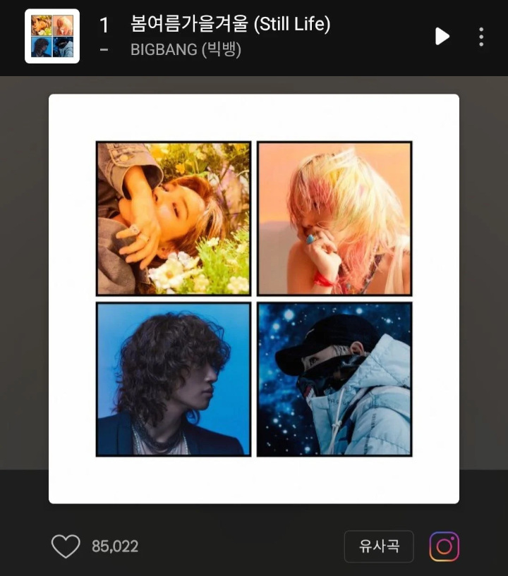 BIGBANG Puncaki Chart iTunes dan Melon dengan \'Still Life\', Begini Kata Netizen