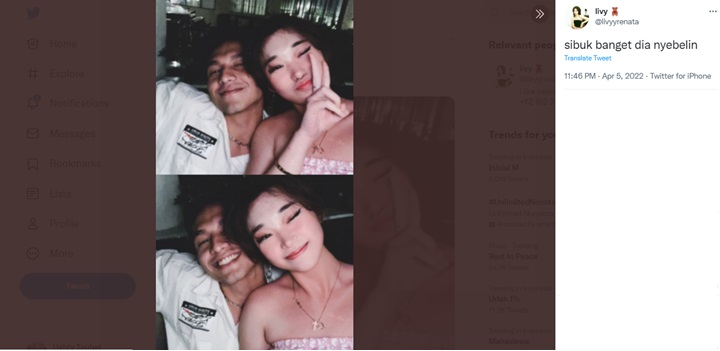 Livy Renata Unggah Foto Mesra Bareng Jefri Nichol, Caption Jadi Sorotan!